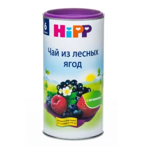 HiPP organik bolalar, yovvoyi mevalar bilan, 200 g, 6+ oy