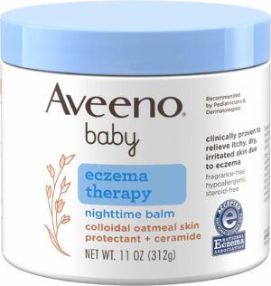 Aveeno Baby Эмоллиент для ночного увлажнения, 312 г