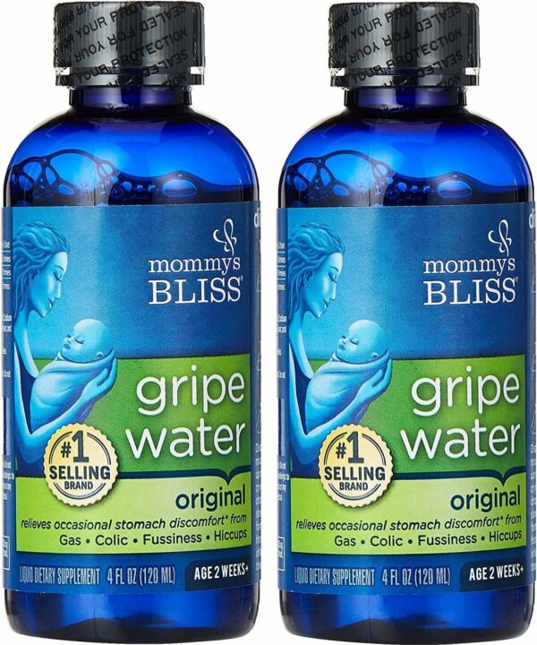 Mommy'S Bliss Double Pack Gripe Water, 2 Х 8 Унций, От Коликов И Газов — Изображение 2