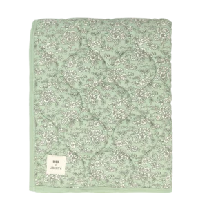 Стеганое одеяло BIBS x Liberty Quilted Blanket Capel Sage, 85x110 см