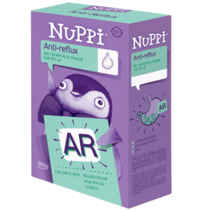 Nuppi Anti-Reflux, qayt qilishga qarshi sut aralashmasi, 0-12 oy
