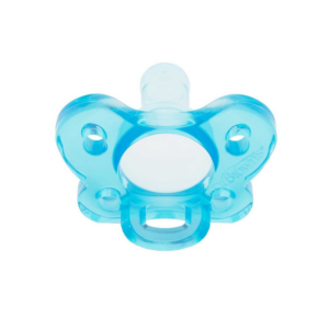 Dr.Brown's silikonli bolalar uchun so‘rg‘ich Happy Place, ko‘k, 0m+, 2 dona