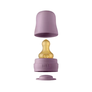 Набор аксессуаров BIBS Bottle Kit Latex, латексная соска, Фиолетовая, Дания