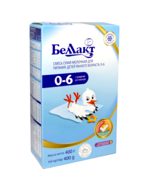 Bellakt 0-6, 400 g – Yangi tug‘ilgan chaqaloqlar uchun aralashma