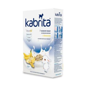 Kabrita bo‘tqa 7 donli, ecanhki suti asosida bananlik, 180 g