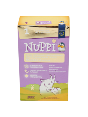 Nuppi Goat 1, echki sutiga asoslangan sutli aralashma, 0-6 oy, Estoniya