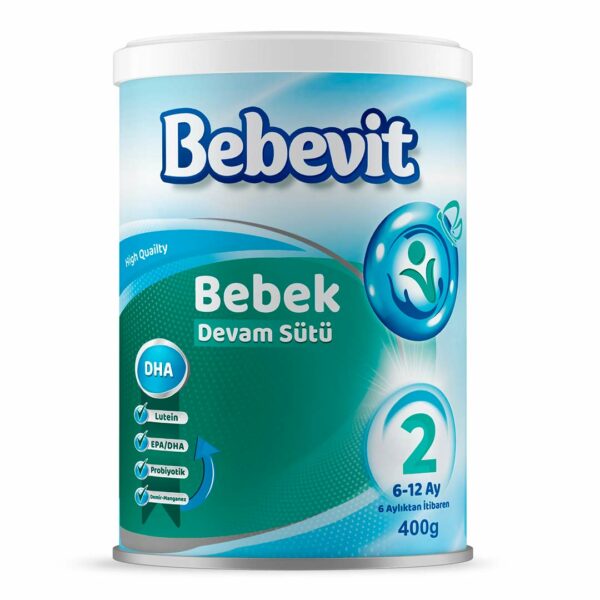 Детская Смесь Bebevit 2 (6-12 Мес.), 400 Г – Без Пальмового Масла