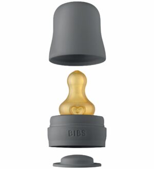 Набор аксессуаров BIBS Bottle Kit Latex, серый цвет, Дания