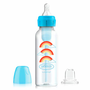 Dr.Brown's Бутылочка Option+ Anti-colic 250 мл, голубая, 6+ мес.