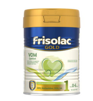 Frisolac Gold VOM Comfort 1 в банке 400 г, для малышей 0–6 месяцев