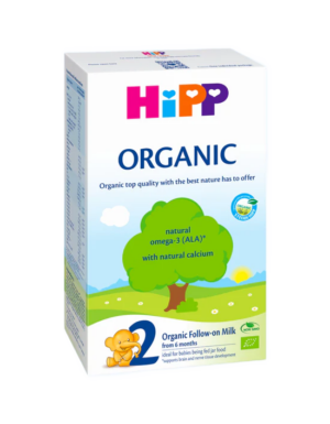 HiPP Organic 2 bolalar uchun organik sutli aralashma, 800 g, 6+ oy