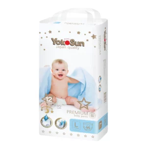 YokoSun Premium Трусики-подгузники L (9-14 кг), 44 шт