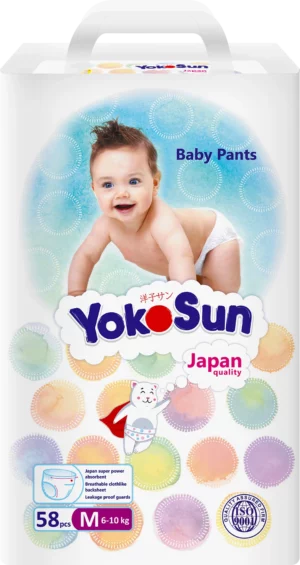 Трусики-подгузники YokoSun Comfort, M (6-10 кг), 20 шт