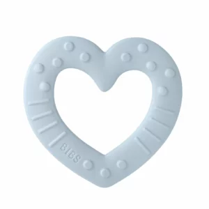 BIBS Baby Bitie - Прорезыватель для зубов, Heart Baby Blue