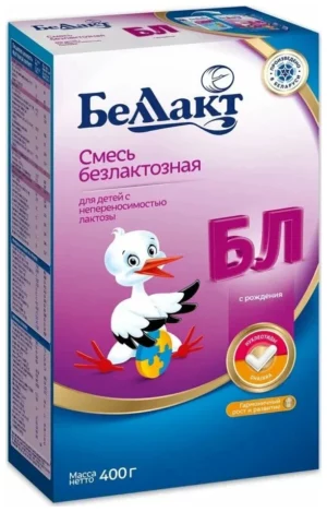 Bellakt BL, 400 g – Laktosasiz aralashma, 0+ bolalar uchun