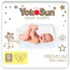 Подгузники YokoSun Premium, NB, 36 шт. – Дышащие, с индикатором, от 0 до 5 кг — купить в Ташкенте | Brandyol.uz