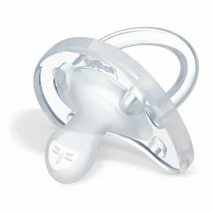 Пустышка Chicco Physio Soft, силиконовая, 0-6 мес., бесцветная, BPA-free