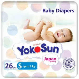 Подгузники YokoSun, размер S, 3-6 кг, 26 шт