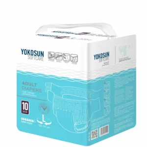 Kattalar uchun YokoSun SoftCare taglik-trusiklari, L (100-150 sm), 10 dona