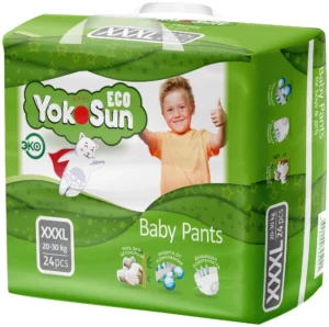 YokoSun Eco taglik-trusiklari, XXXL (20-30 kg), 24 dona