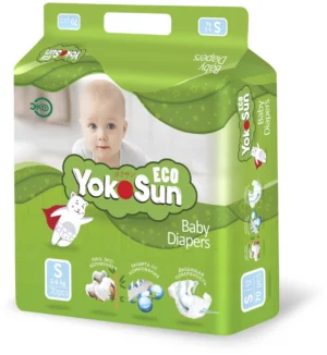 Подгузники YokoSun Eco, S (3-6 кг), 70 шт