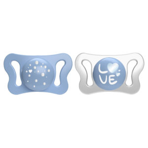 Пустышка Chicco Physio Micro, силиконовая, 0-2 мес, 2 шт, BPA-free
