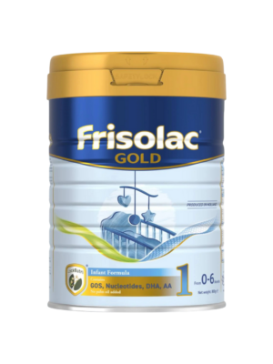 Frisolac Gold 1, 800 г – Адаптированная смесь для новорождённых, 0-6 месяцев
