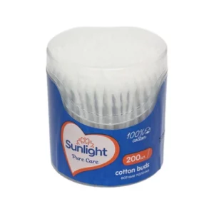 Sunlight paxta tayoqchalari 200 dona, gigiyena va kosmetik parvarish