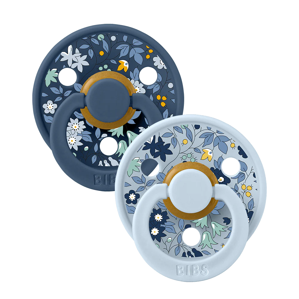Bibs X Liberty Colour Chamomile Lawn - Baby Blue Mix