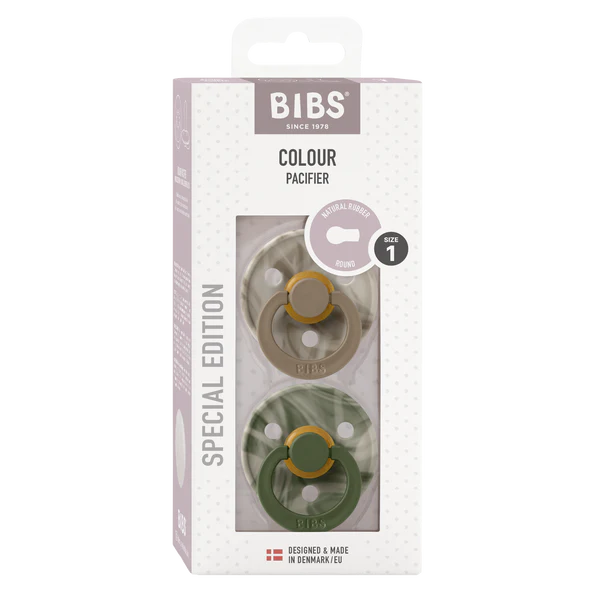 So‘rg‘ich Bibs Colour, 2 Dona, O‘lcham 1, Yumaloq, Green Mix - Image 2