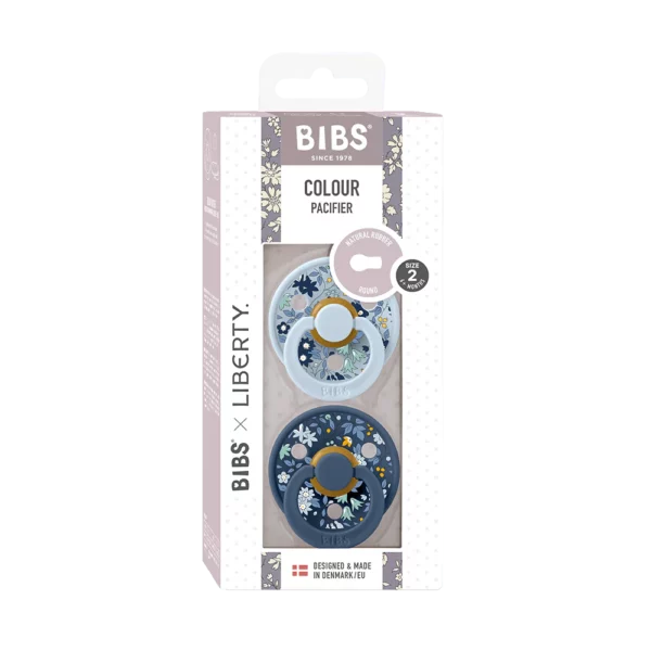 Bibs X Liberty Colour Chamomile Lawn - Baby Blue Mix — Изображение 2
