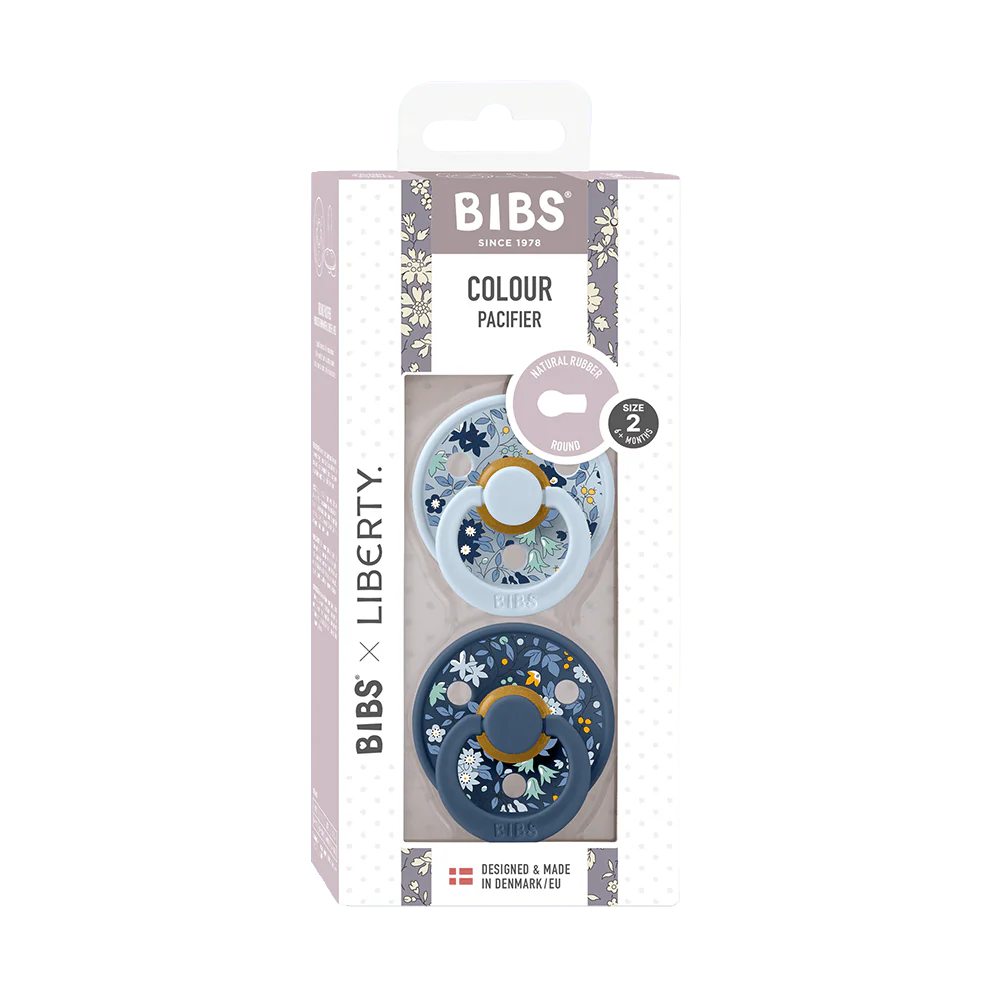 Bibs X Liberty Colour Chamomile Lawn - Baby Blue Mix — Изображение 2