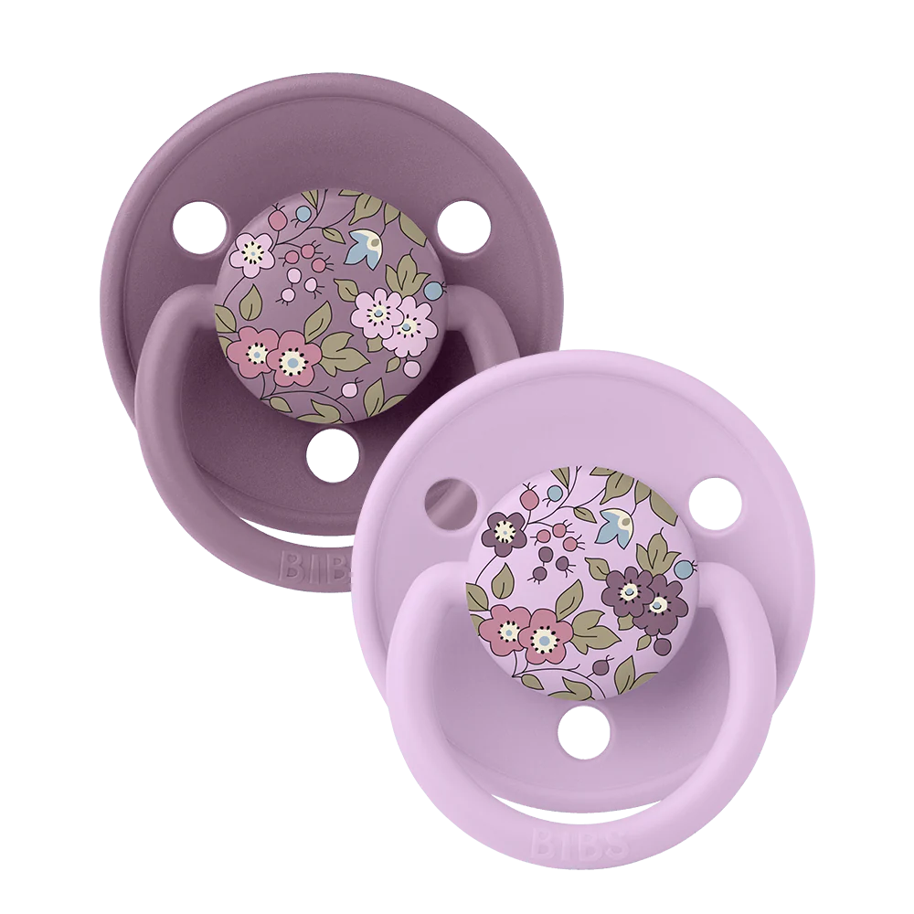 Пустышка Bibs X Liberty De Lux Chamomile Lawn - Mauve Mix (Bibs) 1 Пустышка Bibs X Liberty De Lux Chamomile Lawn - Mauve Mix