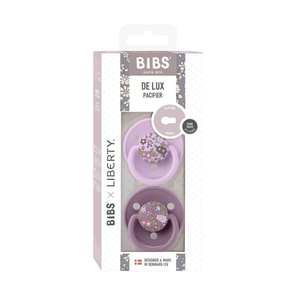 So`rg`ich Bibs X Liberty De Lux Chamomile Lawn - Mauve Mix - Image 2