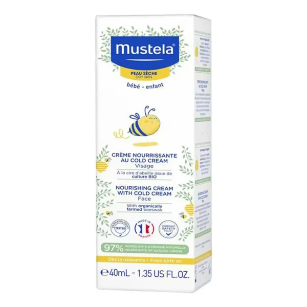 Mustela Крем Для Детей С Кольдкремом, Питание И Защита, 40 Мл — Изображение 3