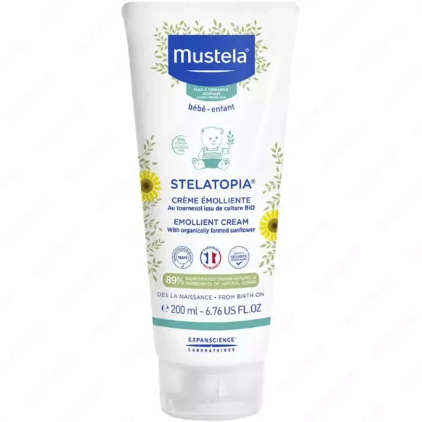 Mustela Stelatopia Гель Для Сухой И Атопической Кожи, 200 Мл