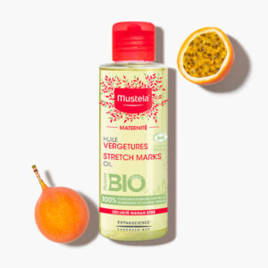 Mustela Масло от растяжек, органическое, без запаха, 105 м