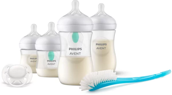 Philips Avent Набор для новорожденных с бутылочками AirFree и аксессуарами