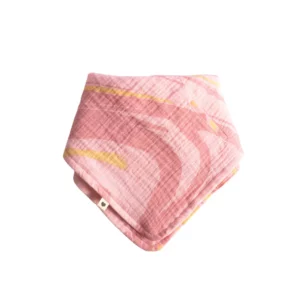 BIBS Bandana So‘lakcha - Tie Dye Morning Sunset, 100% organik paxta