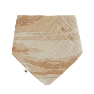 Бандана-слюнявчик BIBS - Tie Dye Camo Sand, 100% органический хлопок
