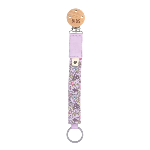 BIBS x LIBERTY: so‘rg‘ich tutqichi va mato to‘plami Chamomile Lawn - Violet Sky - Image 3