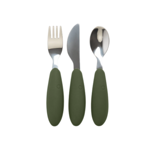 Набор столовых приборов BIBS Cutlery Set - Зеленый охотничий