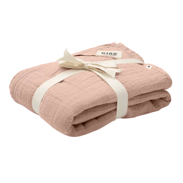 Muslin Swaddle BIBS pelenkasi - Blush