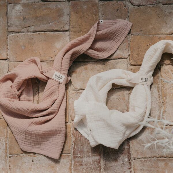 Muslin Swaddle BIBS pelenkasi - Blush - Image 3