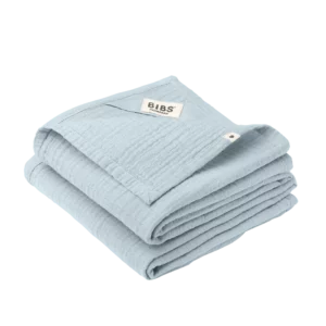 BIBS пеленки 70x70 см, 2 шт, органический хлопок, цвет Бэби Блю
