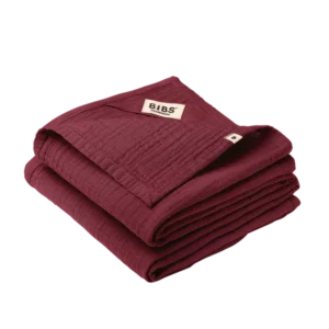 Слюнявчики BIBS Muslin Cloth 2-pack 70x70 cm - Elderberry