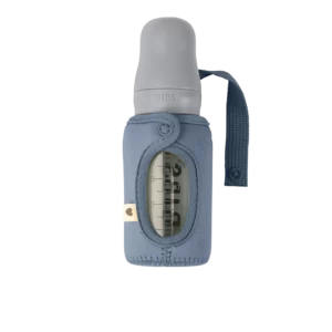 BIBS bolalar shishasi va qoplami 110 ml - Petrol rangi