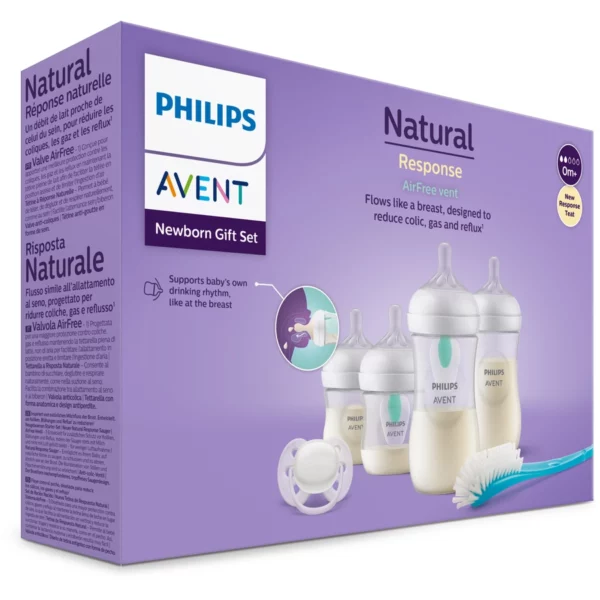 Philips Avent Набор для новорожденных с бутылочками AirFree и аксессуарами — изображение 4