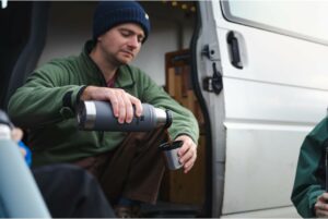 Termos Stanley Classic Vacuum Insulated Wide Mouth Bottle, 0,59 l - Yashil