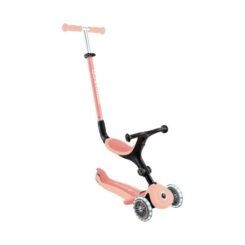 Трёхколёсный самокат Globber Go Up Active ECOLOGIC LIGHTS 3-в-1, Peach/Berry — купить в Ташкенте | Brandyol.uz